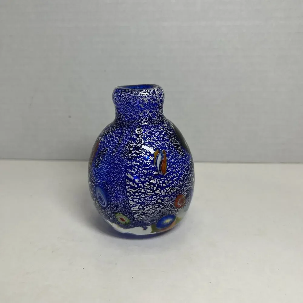 Robert William Art Glass Blue 4
